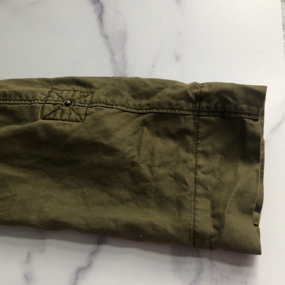 Anthropologie HEI HEI Green Hooded Anorak Utility Jacket Size XS - Picture 13 of 15